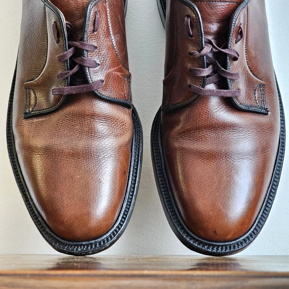 VTG Wright Arch Preserver Union Made USA Leather Oxford Shoes Men’s 8 Durexcel